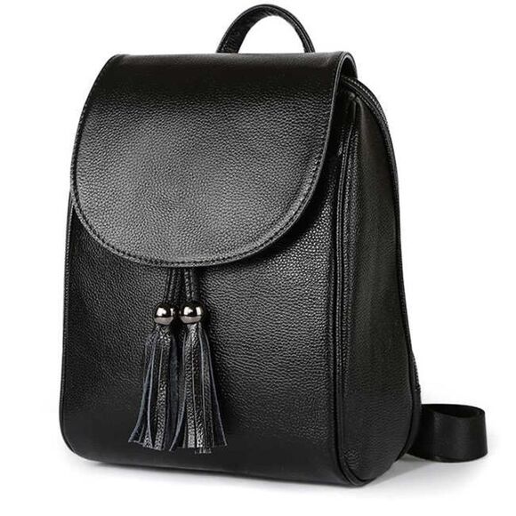 NWT Cute Fold Over & Tassel Backpack main image 6